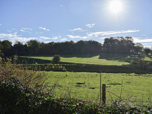 Wonderful rural views over the surrounding fields | Carpenters Cottage, Blacksmith&rsquo;s Cottage - Upwey Cottages, Weymouth