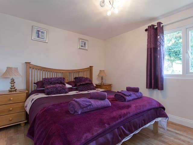 Double bedroom | The Lodge - The Lodge, Ventnor Downs, Ventnor