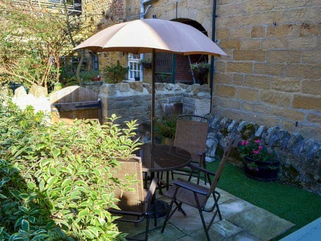 Relaxing sitting-out-area | The Old Forge, Alnwick