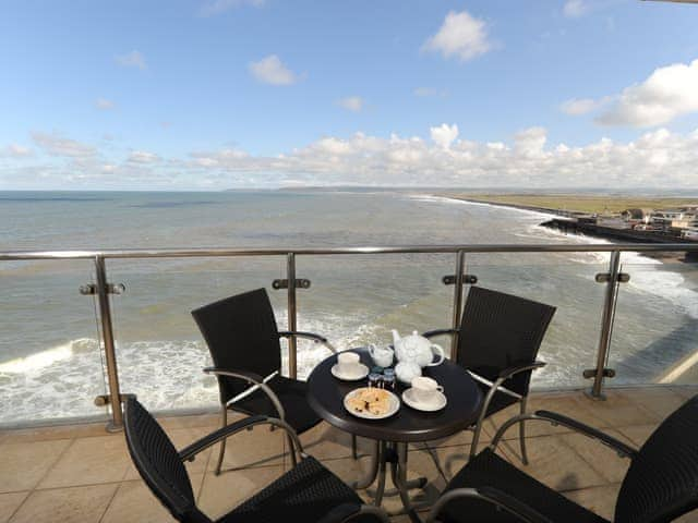 Beautiful views from the balcony | Tidal Bay - Horizon View, Westward Ho!