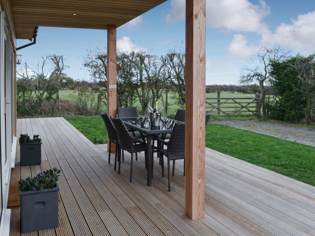 Outdoor area | Framlington Corner - Villa Lane Farm, Longframlington, near Rothbury