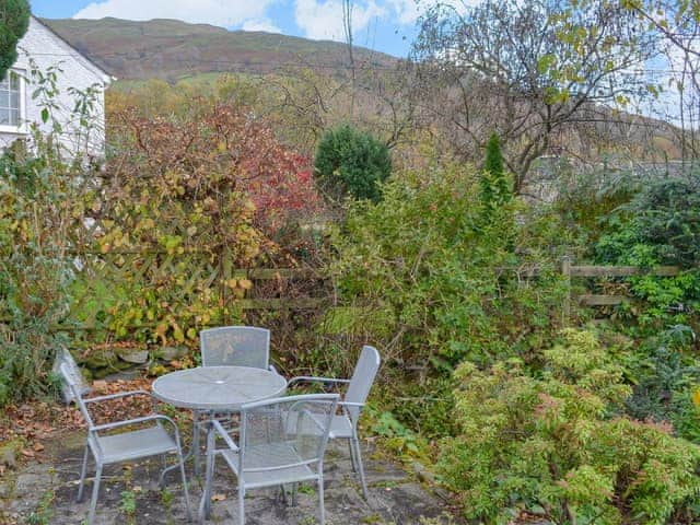 Picturesque sitting out area | Hillside Cottage, Ambleside