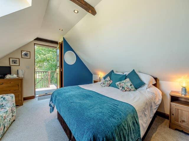 Double bedroom | The Old Roundhouse, Hartland, Bideford