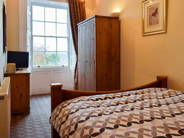 Double bedroom | Carr View Hall Apartment 3, Sleights, near Whitby