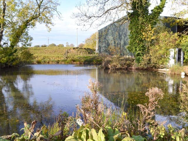 Peaceful fishing lake | Moor Farm Stable Cottages, Foxley, near Fakenham