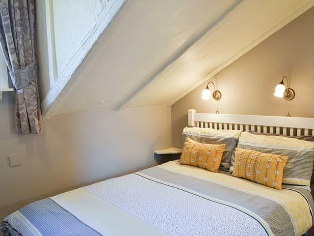 Welcoming double bedded room | Larch Cottage, Dunstan, near Alnwick