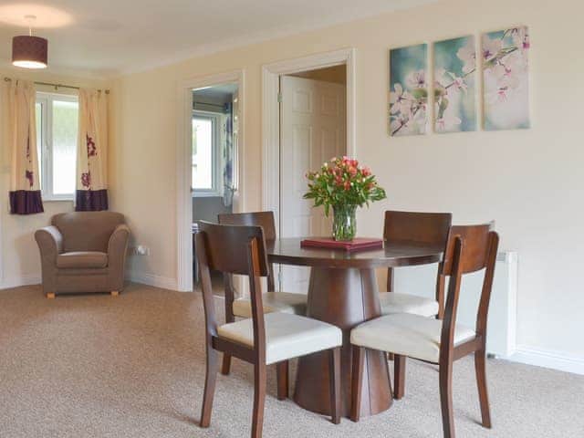 Contemporary dining area | Talland Bay - Rosecraddoc Holiday Village, Liskeard