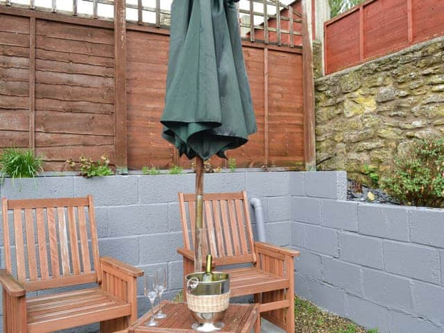 Sitting out area | Poppy Cottage - Sands Farm Cottages, Wilton near Pickering