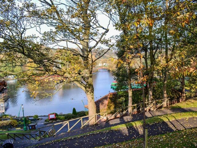 The beautiful Peasholm Park in Scarborough