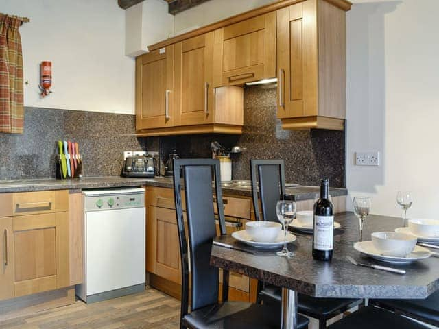 Well-equipped kitchen with dining area | Doddick Chase Cottage - Doddick Farm Cottages, Threlkeld, near Keswick