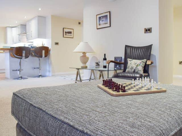 Relax and unwind in this beautiful open plan living space | The Hideaway, Sleights, near Whitby