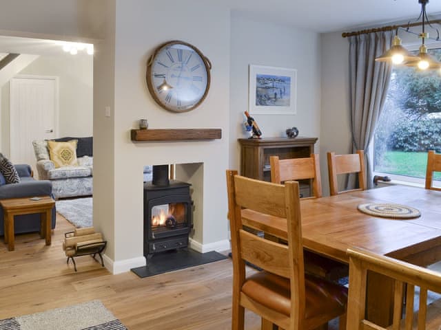 Stylish living and dining areas | Treen, Lansallos, near Looe