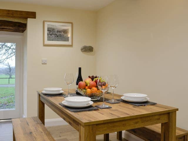 Convenient dining area | Tarn Rigg Cottage - Ormathwaite Farm Cottages, Underskiddaw, near Keswick