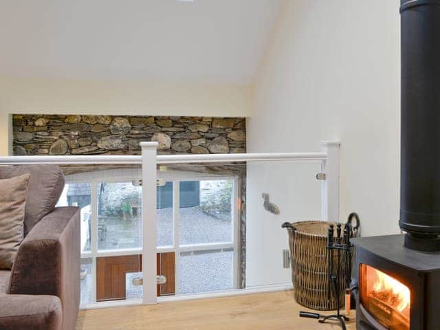 First floor mezzanine living area | Mary Rook Cottage - Ormathwaite Farm Cottages, Underskiddaw, near Keswick