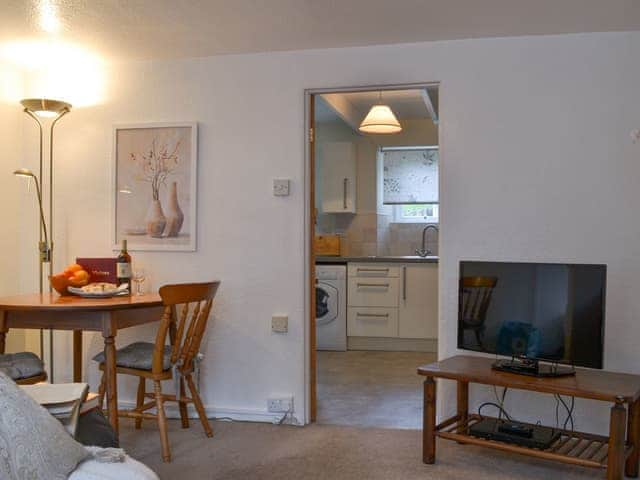 Living room with dining area | Bridgend Cottage, Lostwithiel