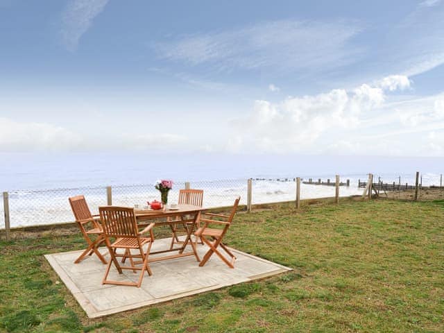 Ideal spot for alfresco seaside entertaining | Sea Drift, Walcott, near Happisburgh