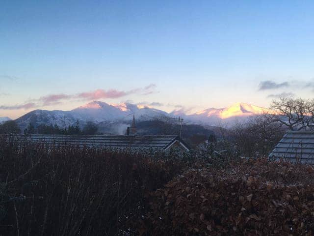 Wintry view of the Fells | The bolthole, Keswick