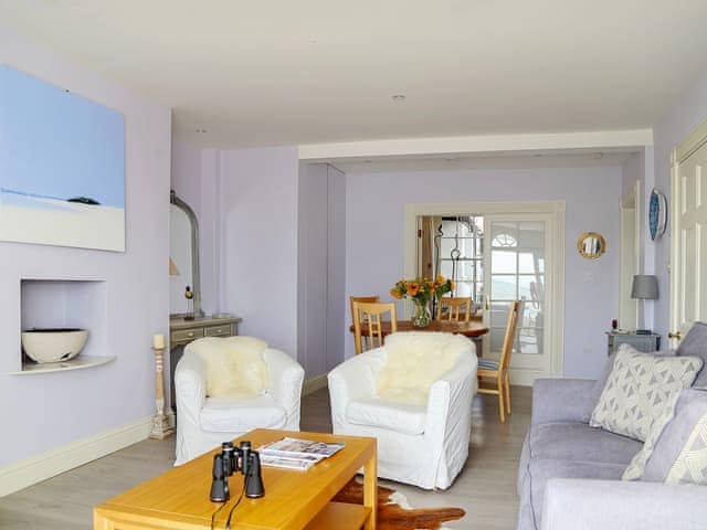 Living room/dining room | Seashore Apartment, Sandgate