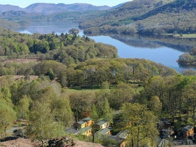 Property in the foreground, in a private position at the top of the site | Lake Bank Lodge, Water Yeat, near Coniston