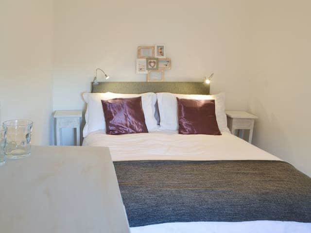 Welcoming double bedroom | Beachcomber Cottage, Newbiggin-by-the-Sea, near Morpeth