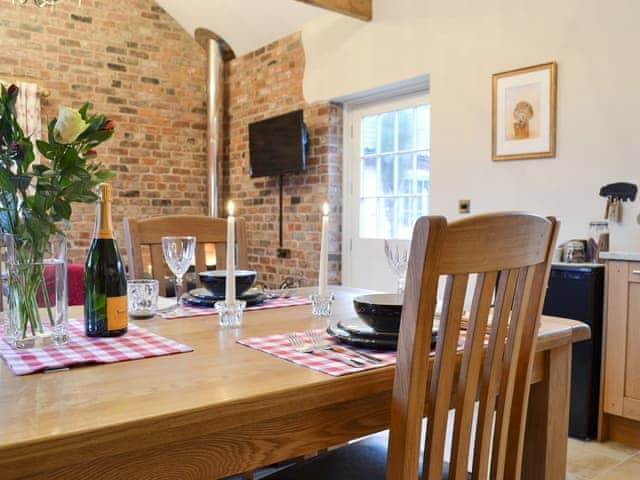 Convenient dining area | Owl Cottage - Holtby Grange Cottages, Holtby, near York