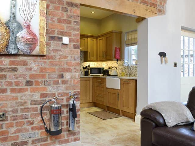 Open-aspect to kitchen | Applegate Cottage - Holtby Grange Cottages, Holtby, near York