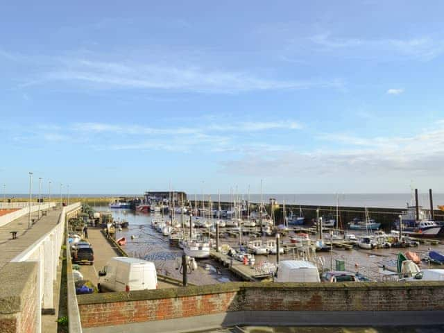 Bridlington harbour area