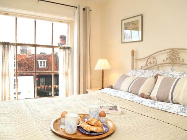 Double bedroom | The Lymington Apartment, Lymington, New Forest