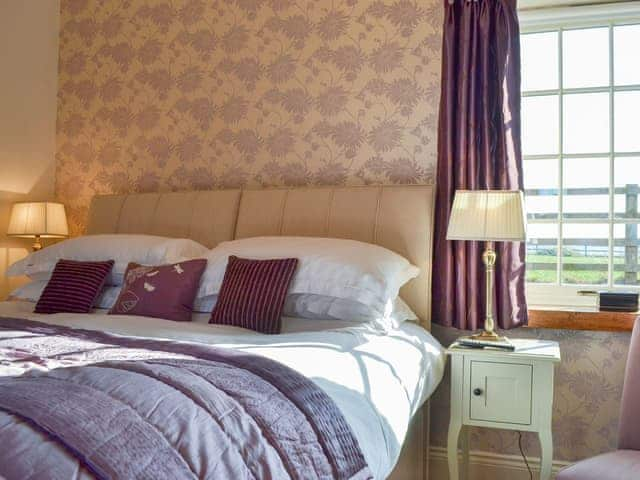 Wonderful bedroom with rural views | Cozy Cottage - Holtby Grange Cottages, Holtby, near York