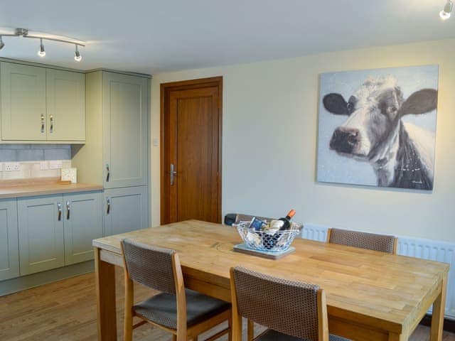 Convenient dining area within kitchen | Seascape - Proctors Stead Cottages, Dunstan, near Craster