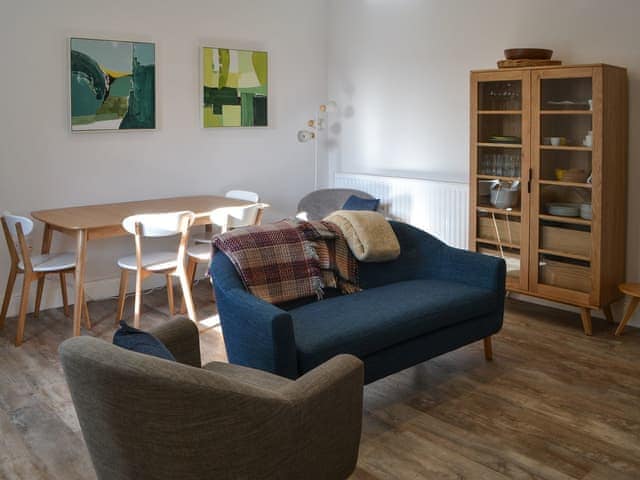 Living room with wood burner | Horsley Cottage, Horsley, near Otterburn
