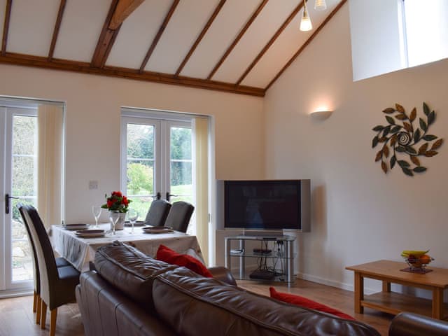 Open plan living space | Pipers Stable, Fiddington, near Bridgwater