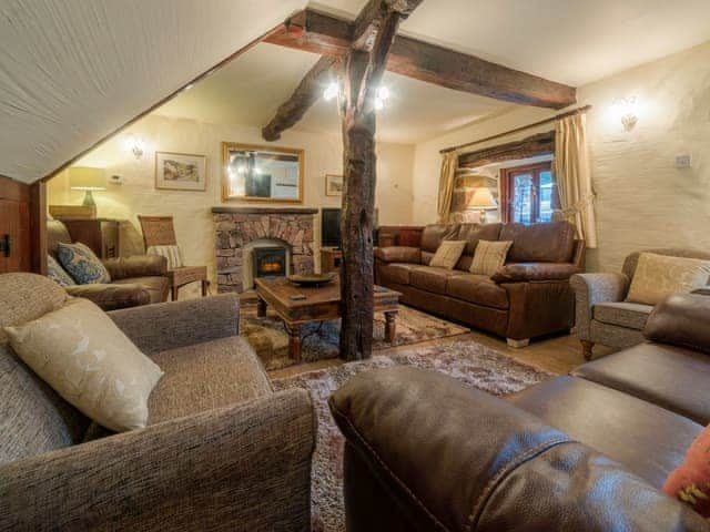 Charming living room with heritage features | Scafell Cottage - Bridge End Farm Cottages, Boot, near Eskdale