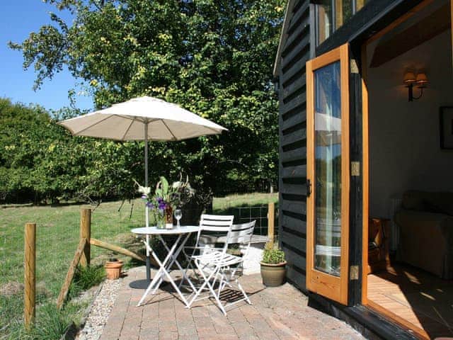 Peaceful sitting-out-area | The Barn, Brook