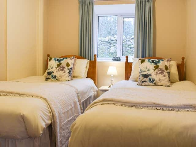 This bedroom is more suited to one adult or two children | The Coaches - The Abbey Coach House, St. Mary&rsquo;s Park, Windermere