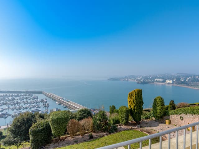Stunning sea views from the balcony | Marina Beach House, Torquay