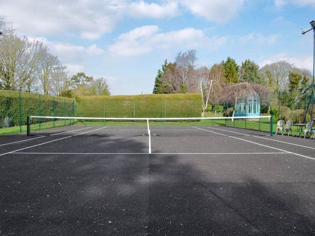 Shared tennis court | The Coach House, Tatterford Hall, near Fakenham