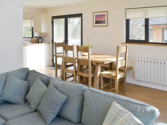 Convenient dining area | Juniper Lodge - Otterburn Hall Lodges, Otterburn, near Bellingham