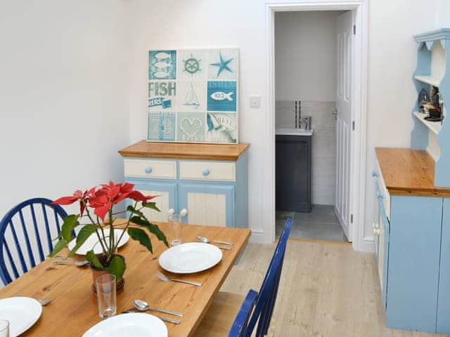 Light and airy dining space | Beach Cottage, Winterton-on-Sea