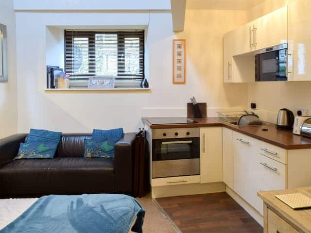 Cosy and romantic open plan living space | The Stable Nest - The Stables Apartments, Bowness on Windermere