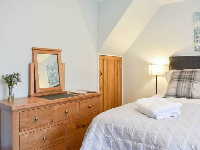 Attractive bedroom with pine furniture | Hovera, Glenridding, near Penrith