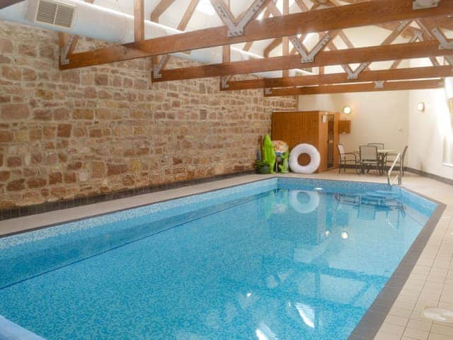 Shared indoor swimming pool | Warenford Cottages, Bamburgh