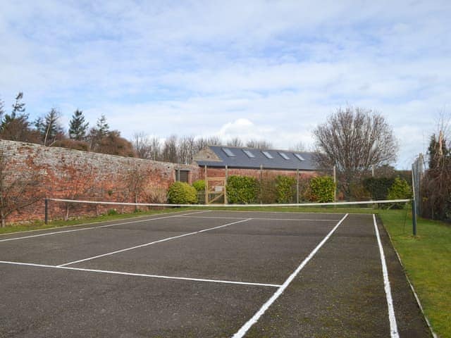 All weather tennis court | Warenford Cottages, Bamburgh