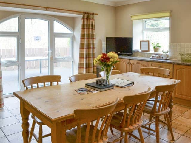 Additional dining area within kitchen | The Mill House - Warenford Cottages, Bamburgh