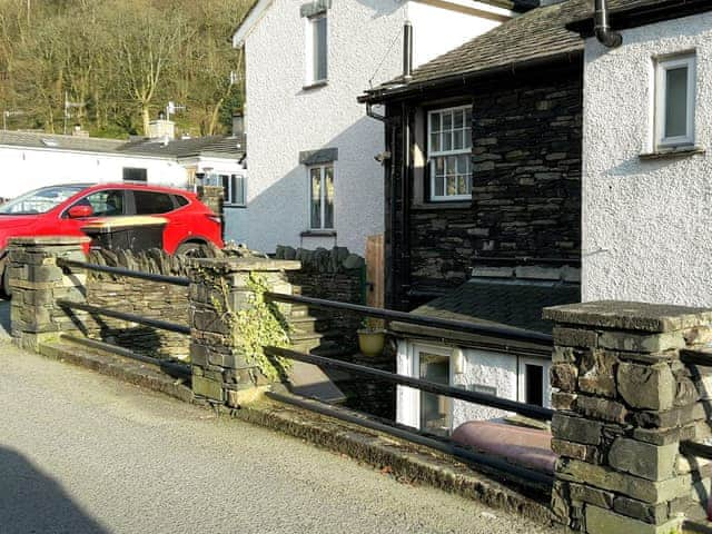 front/roadside/parking | Stockdale Cottage, Ambleside