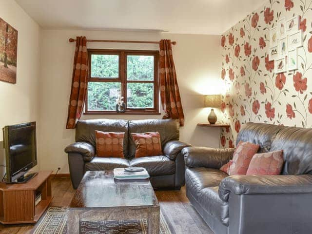 Welcoming living area | Hornbeam Lodge - Eversleigh Woodland Lodges, Shadoxhurst, near Ashford