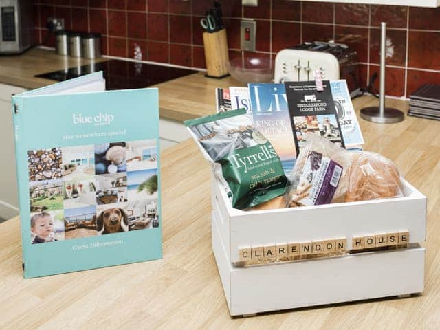 Generous welcome pack | Clarendon House, Shanklin