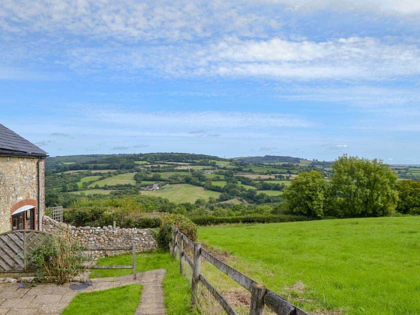 Spectacular, far-reaching panoramic views surrounding this holiday home | The Smithy - Smiths Farm Cottages, Charmouth, near Lyme Regis