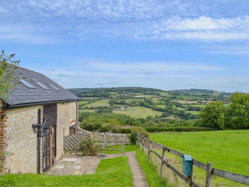 Holiday home in a superb location, overlooking Marshwood Vale rolling countryside | The Stables - Smiths Farm Cottages, Charmouth, near Lyme Regis