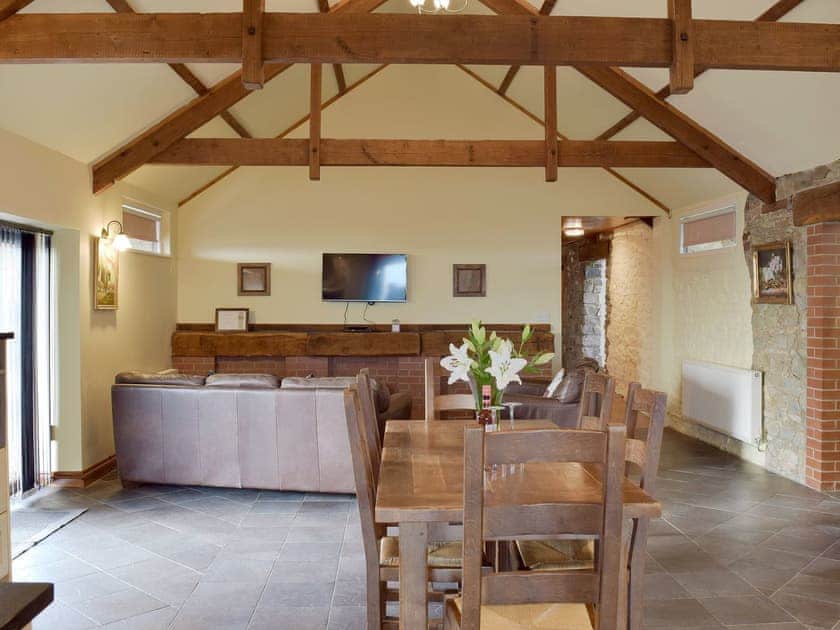 Well presented living/ diing room  | Elm Cottage - Elm Cottages, Cwmbach, near Whitland